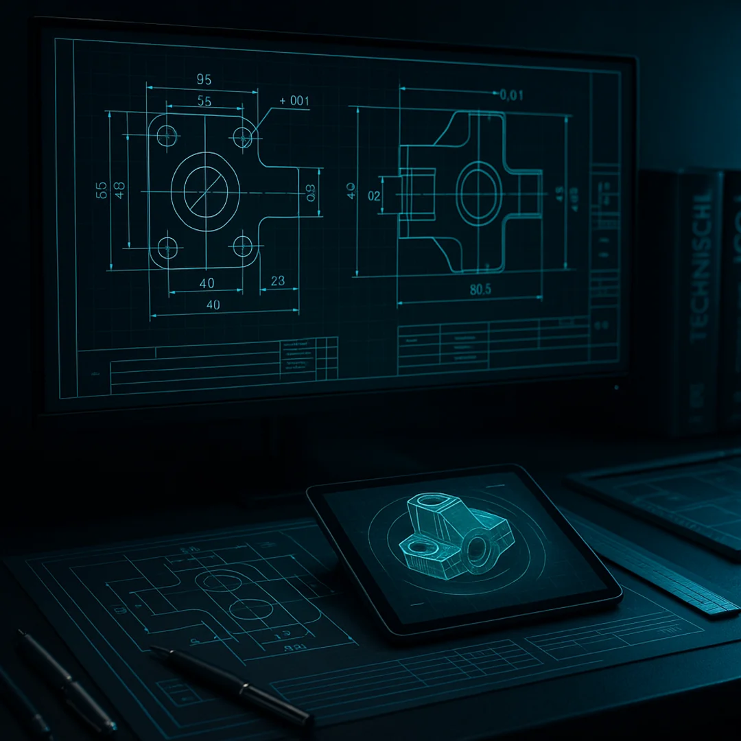 Technische Zeichnungen & Dokumentation